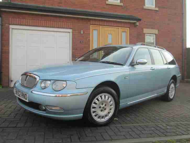 Rover 75 Tourer 2.0 CDT 1950cc Connoisseur Wedgewood Blue Charcoal Leather