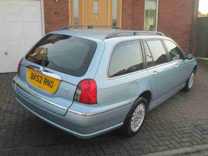 Rover 75 Tourer 2.0 CDT 1950cc Connoisseur Wedgewood Blue - Charcoal Leather