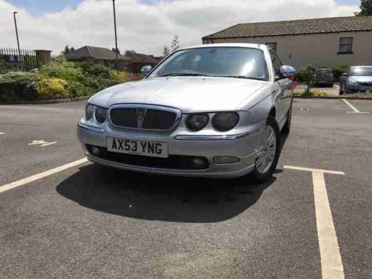 Rover 75 silver top spec auto