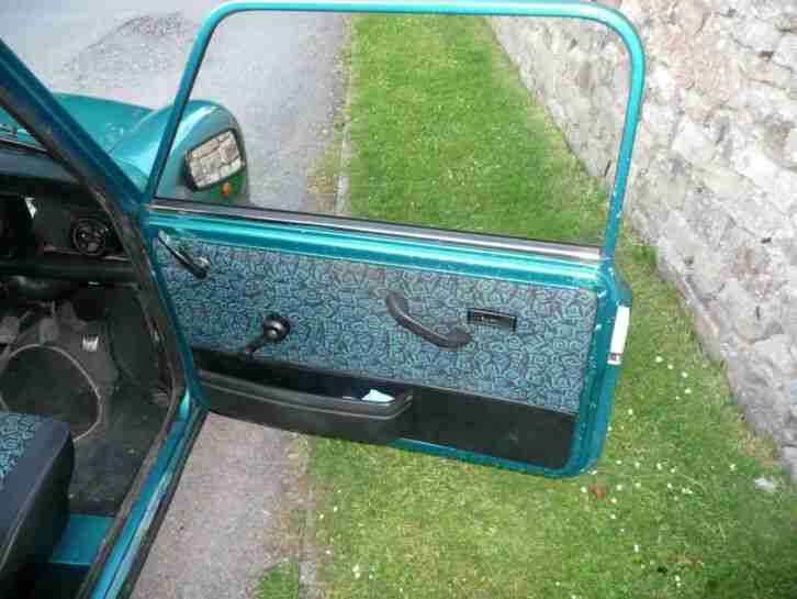 Rover Mini 1.3 Rio Limited Edition 2dr Polynesian Turquoise 68k Miles with MOT