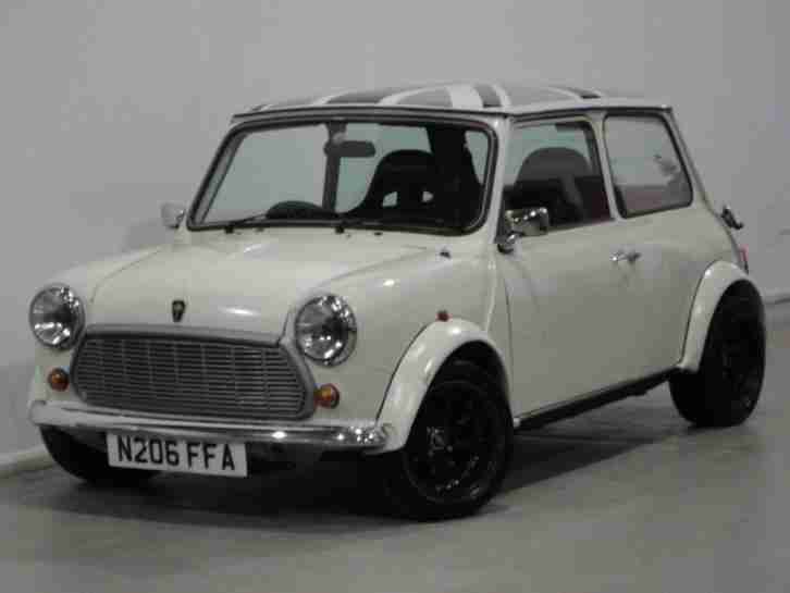 Rover Mini SPRITE -COBRA BUCKET SEATS - UNION JACK ROOF - BLACK LEATHER