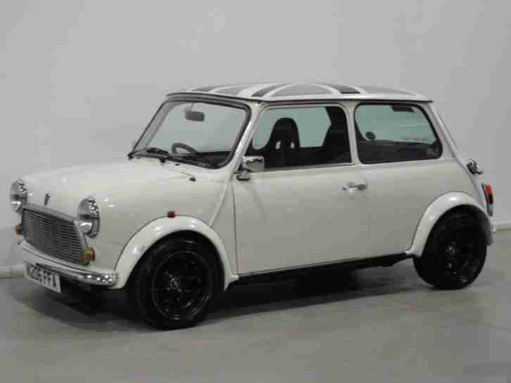 Rover Mini SPRITE -COBRA BUCKET SEATS - UNION JACK ROOF - BLACK LEATHER