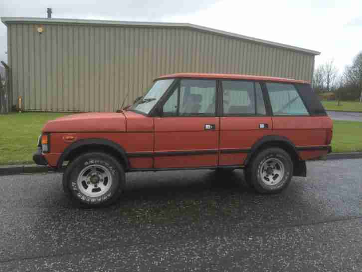 Rover RANGE ROVER 2.8 TURBO DIESEL