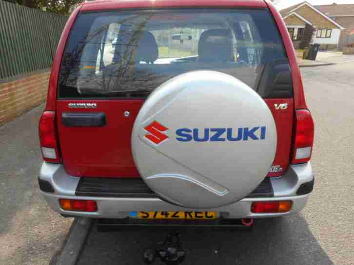 S REG/1998 SUZUKI GRAND VITARA 2.5 V6 LWB AUTO RED