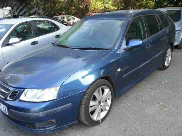 SAAB 9 3 1.9 TID VECTOR 2006 REG SPORTSWAGON ALLOYS LEATHER