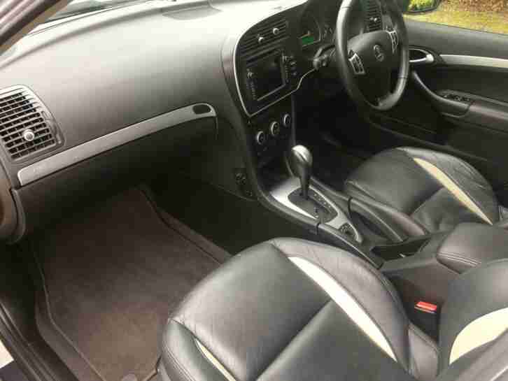 SAAB 9-3 1.9 TTID 4 DOOR , AERO 180 AUTOMATIC , 08 PLATE , 65,000 MILES FROM NEW