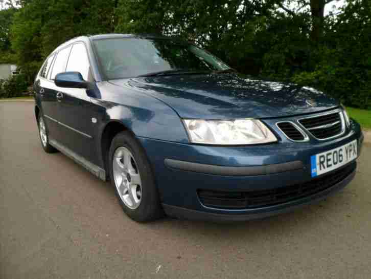 SAAB 9-3 1.9L DT SPORTWAGON 120BHP 6 SPEED MANUAL AIRCON SUPERB DRIVER 2006