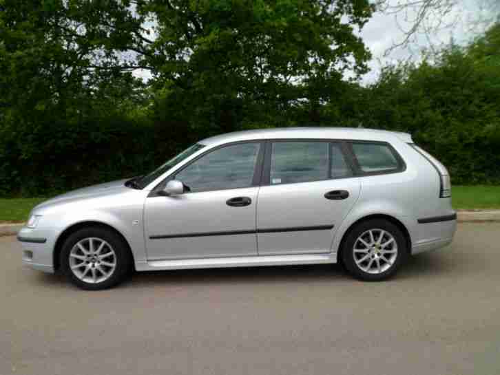 SAAB 9-3 1.9L TID SPORTWAGON 150BHP 6 SPEED MANUAL AIRCON LEATHER CRUISE 2006