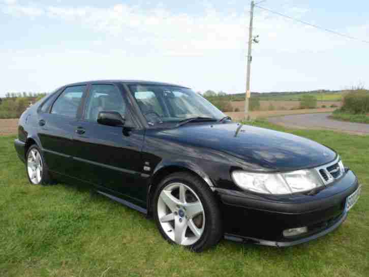 SAAB 9-3 2.2 TID 5 SPEED MANUAL HATCH AIRCO/CRUISE/LEATHER DRIVES WELL 2002