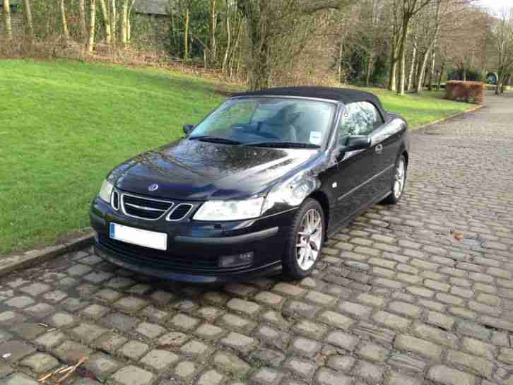 SAAB 9-3 AERO CONVERTIBLE 210 BHP 6 SPPED MANUAL