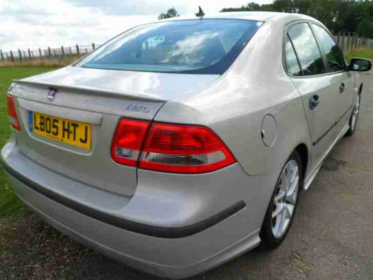 SAAB 9-3 HOT AERO210 BHP 2.0LAUTO SALOON LEATHER/CRUISE DRIVES VERY WELL 2005