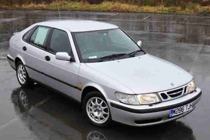 SAAB 9 3 SE TURBO AUTO SILVER yr 2000 Full Service History