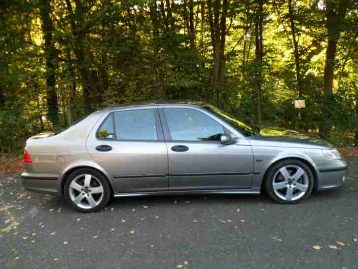 SAAB 9-5 2.3 HOT AERO 250 BHP 5 SPEED MANUAL LEATHER/CRUISE SUPERB DRIVER 2004
