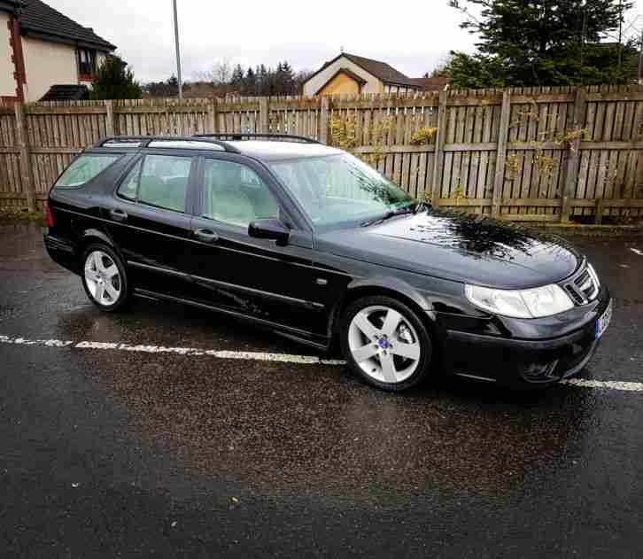 SAAB 9 5 Aero HOT Estate manual (full engine rebuild and turbo worth over £4k)