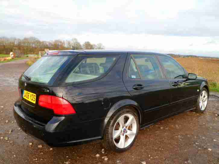 SAAB 9-5 VECTOR SPORT 2.3 T AUTO ESTATE LEATHER/CRUISE ONLY 69000m SUPERB 2006