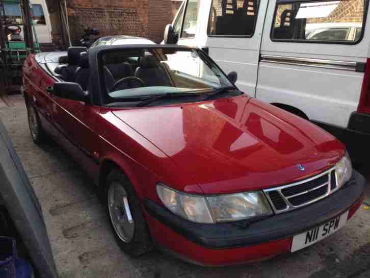 SAAB 900 SE Convertible V6 Automatic Long MOT Lovely Engine & Gearbox