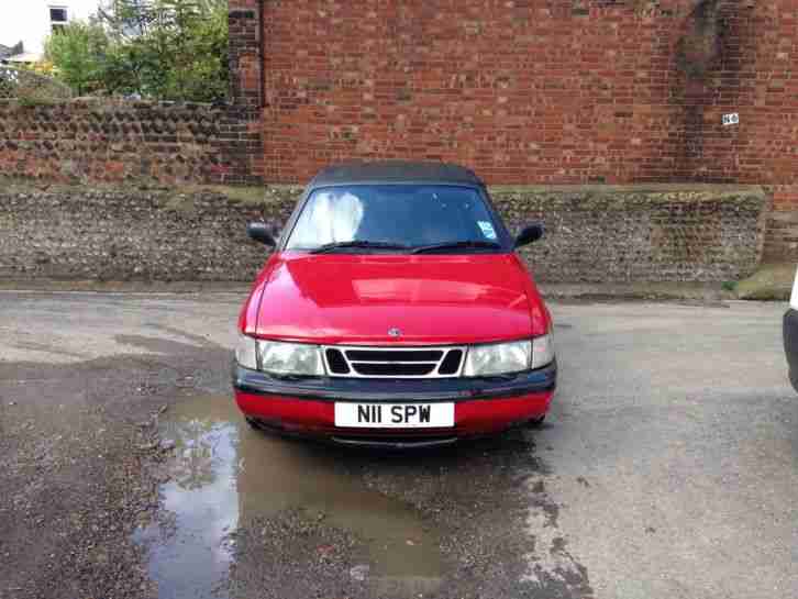 SAAB 900 SE Convertible V6 Automatic / Long MOT / Lovely Engine & Gearbox