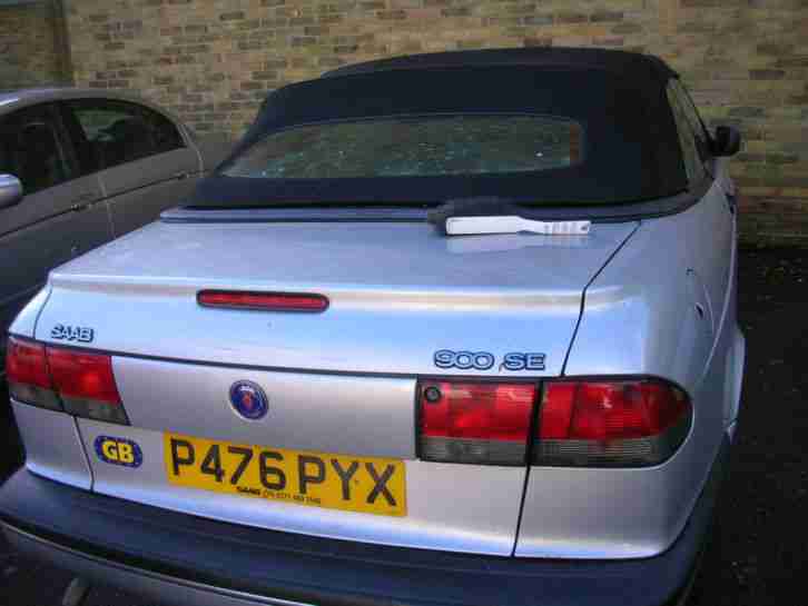 SAAB 900SE CONVERTIBLE AUTO. For Spares Or Repair