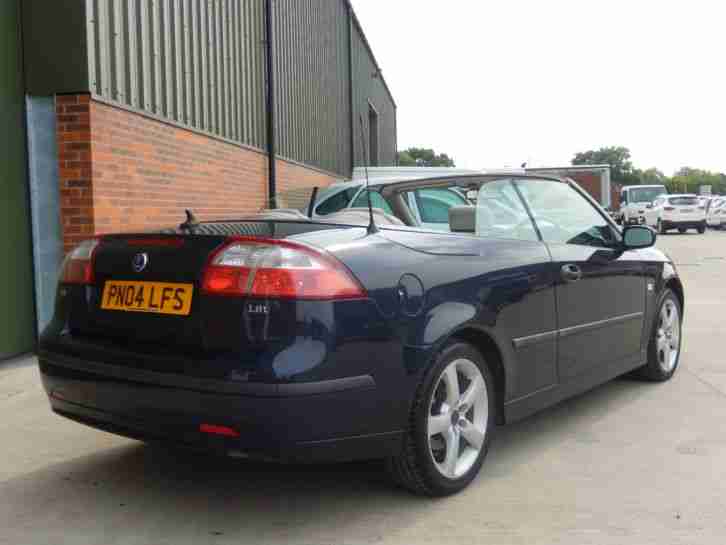 SAAB CONVERTIBLE 9-3 VECTOR 150 BHP 2004/04