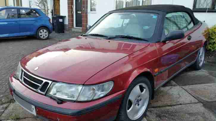 SAAB CONVERTIBLE 900 SE TURBO AUTO (Spares or repair)