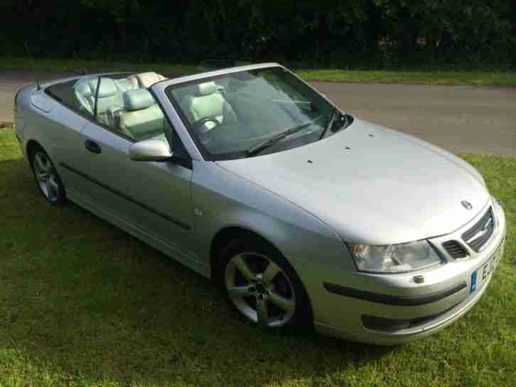SAAB CONVERTIBLE EXCELLENT CONDITION CREAM LEATHER AIR CON ELECTRIC WINDOWS