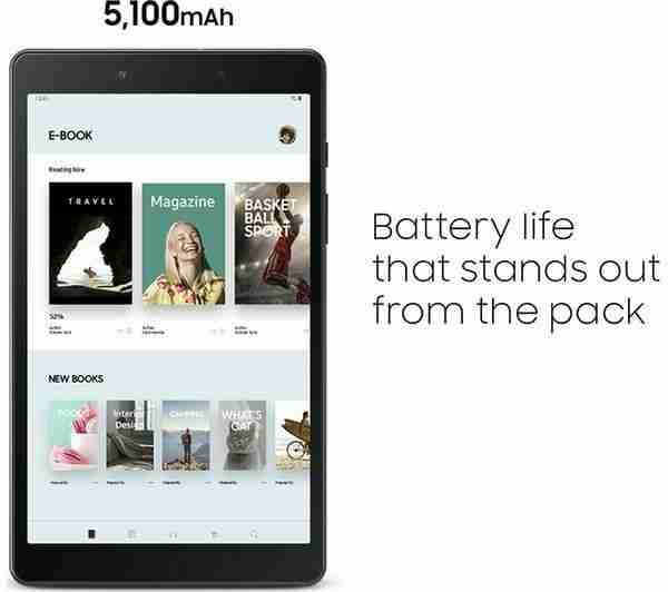 SAMSUNG Galaxy Tab A 8" Tablet (2019) - 32 GB, Black - Currys