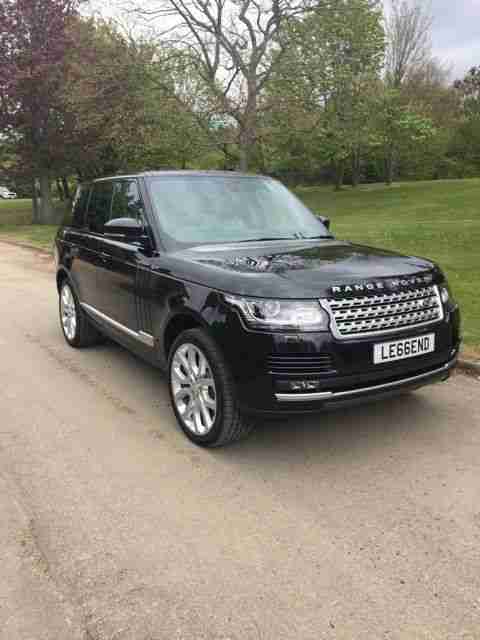 SANTORINI MET BLACK RANGE ROVER VOGUE 66 REG 19000 MILES FROM NEW