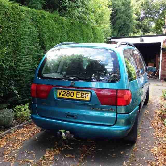 SEAT ALHAMBRA 7 SEATS - 12 MONTHS MOT - TAXED UNTIL END OCTOBER