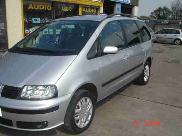 SEAT ALHAMBRA REFERENCE DIESEL 7 SEATER LIKE VW SHARAN OR FORD GALAXY 140 HP