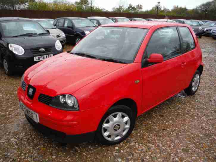 SEAT AROSA 1.0 2002 02 WITH ONLY 63,600 MILES FROM NEW