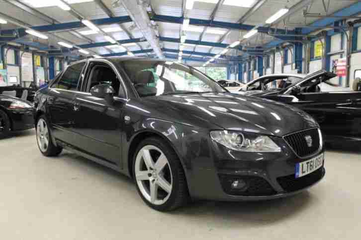 SEAT Exeo Saloon SPORT TECH CR TDI [SAT NAV / FULL BLACK LEATHER]