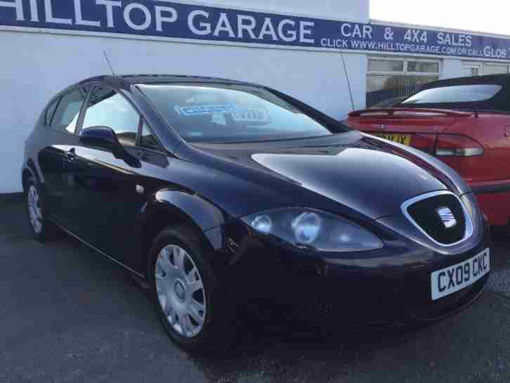 SEAT LEON 1.9 TDI ECOMOTIVE 5 DOOR NEW SHAPE , Blue, Manual, Diesel, 2009
