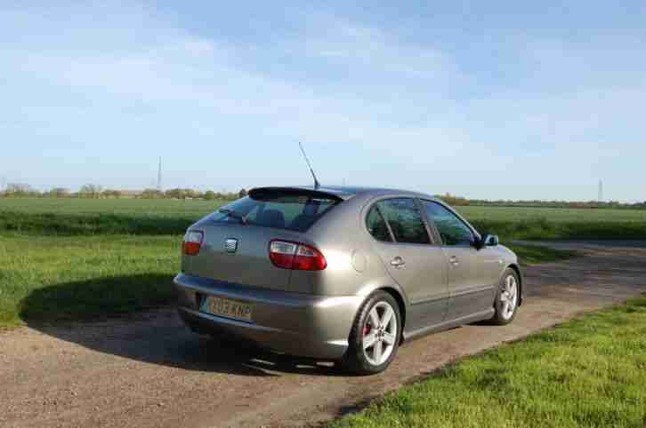 SEAT LEON 20V TURBO CUPRA SILVER 1.8T AUQ PART EXCHANGE WELCOME