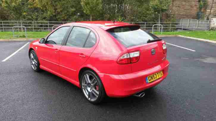 SEAT LEON CUPRA R ... LOW MILES ... FULL SERVICE HISTORY