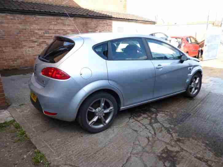 SEAT LEON FR 2.0 TDI 2008 08 REG DAMAGED REPAIRABLE