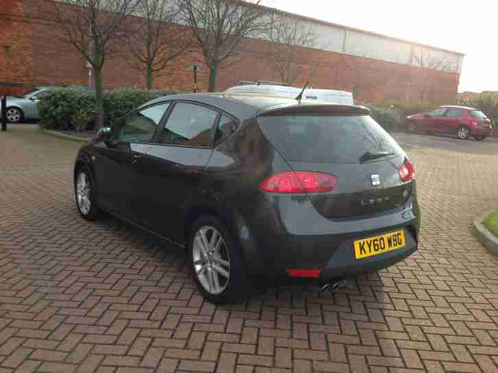 SEAT LEON FR CR TDI 170!! GREY! 60 PLATE!! 27000 MILES!! FULL SERVICE HISTORY!!