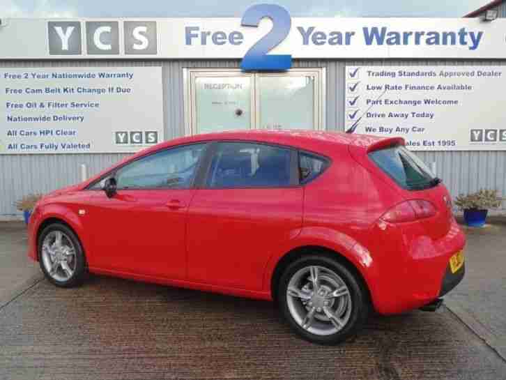 SEAT Leon Fr TDi 5dr (FREE 2 YEAR WARRANTY) DIESEL MANUAL 2007/07