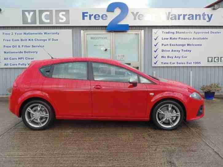 SEAT Leon Fr TDi 5dr (FREE 2 YEAR WARRANTY) DIESEL MANUAL 2007/07