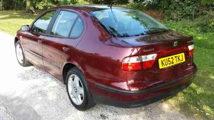 SEAT TOLEDO 2.3 V5 170 fsh. 63000 MILES..SUPERB COND, 1 OWNER