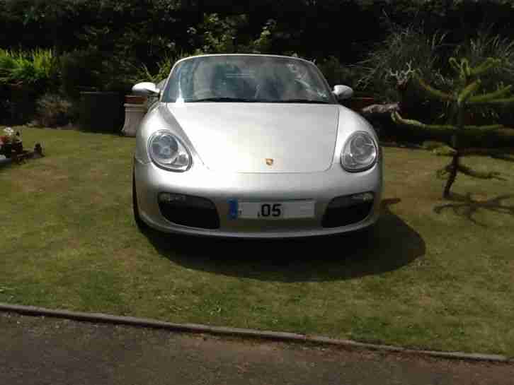 SILVER 2005 PORSCHE BOXTER 2.7 LTR.