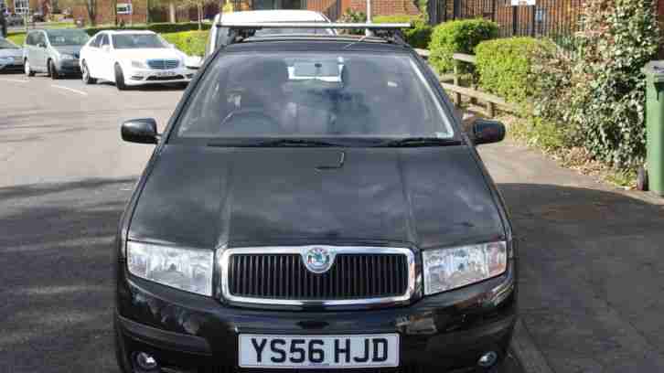 FABIA 1.4 ELEGANCE 16V 100 BLACK WITH