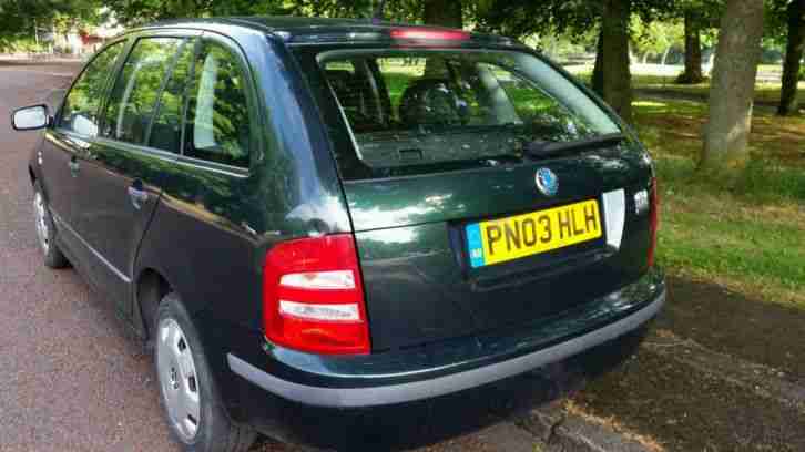 SKODA FABIA 1.4 ESTATE ONLY 40,000 MILES!!!! 1.4 COMFORT GREEN