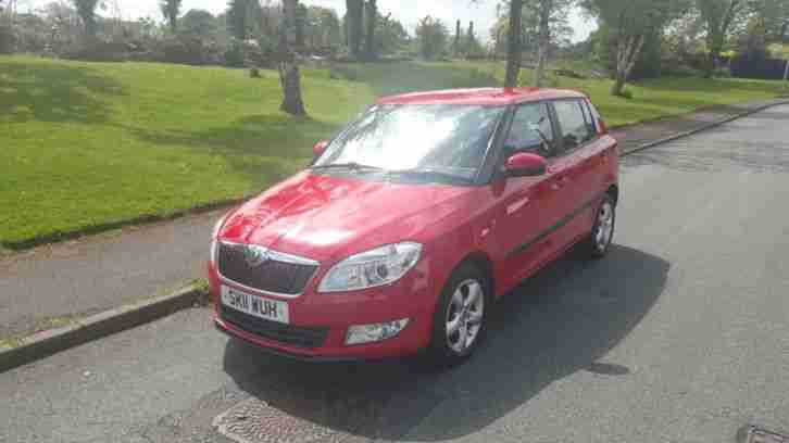 SKODA FABIA 1.6 TDI CR 90 SE RED 2011 (11 PLATE) DIESEL