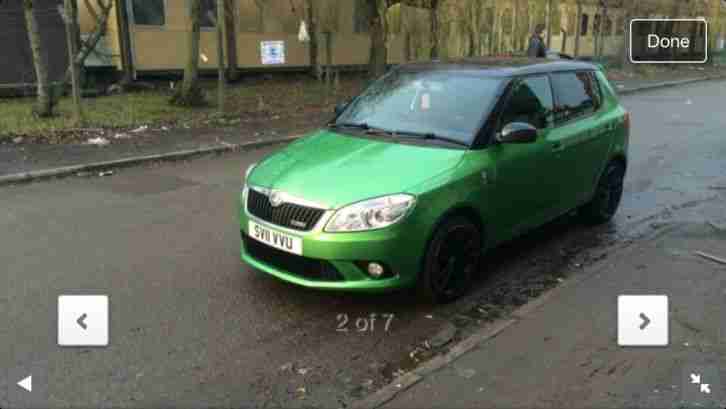 SKODA FABIA VRS 1.4 TSI DSG 2011 GEARBOX FAULT £4495