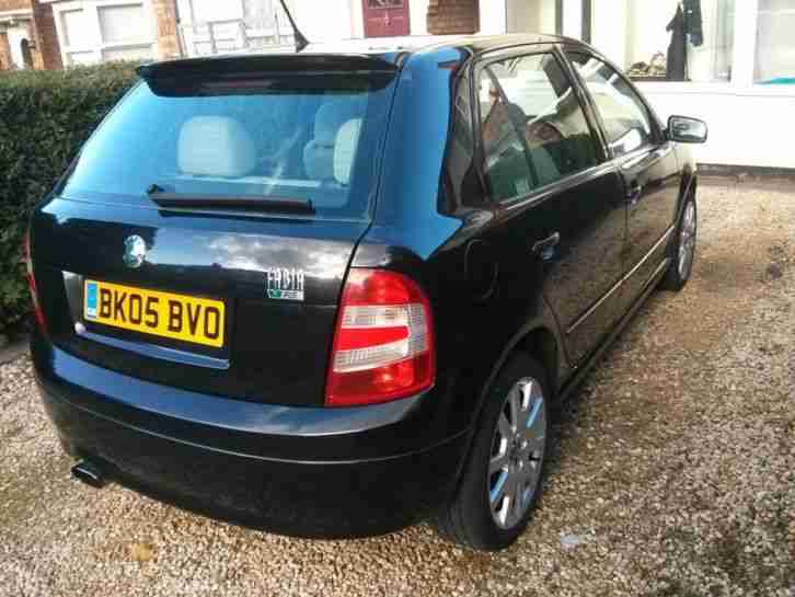 SKODA FABIA VRS MAGIC BLACK 1.9TDI 130BHP 6SPEED FSH Low mileage