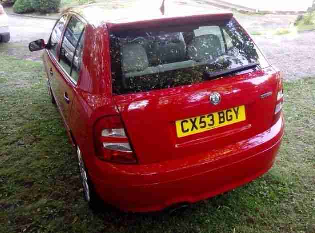 SKODA FABIA VRS , NICE EXAMPLE OF A QUALITY CAR