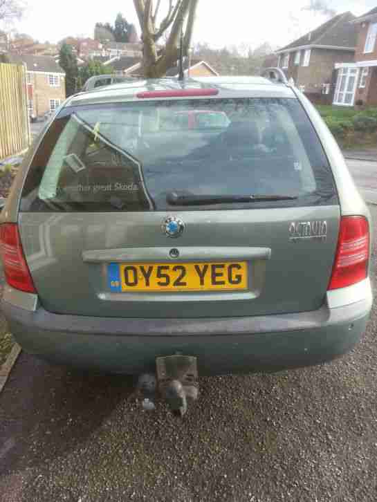 SKODA OCTAVIA ESTATE 1.9TDI 1 YR MOT