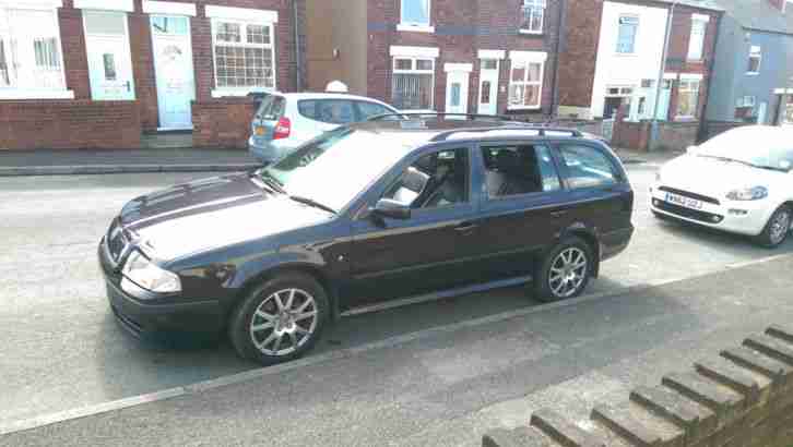 SKODA OCTAVIA VRS Estate BLACK 2003