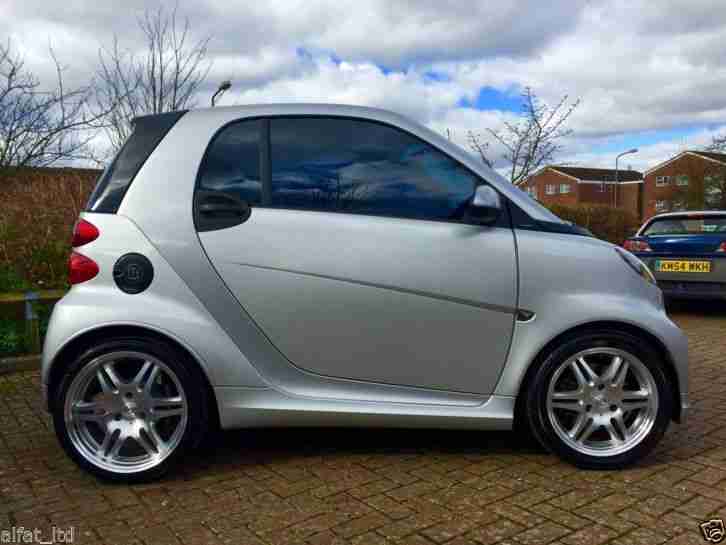 SMART BRABUS FORTWO "XCLUSIVE" 2010 SILVER. REDUCED HAS A MASSIVE SPEC-LOADED!!