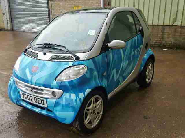 SMART CAR FORTWO 2002 LIMITED EDITION 'NUMERIC BLUE' aka MICROCAR